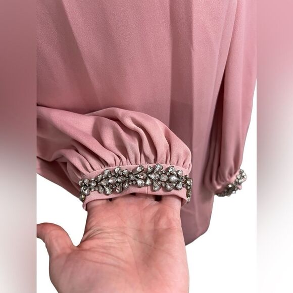 TED BAKER JOELE EMBELLISHED CUFF
SHIFT DUSTY ROSE DRESS 2 / us 6 - Picture 15 of 16